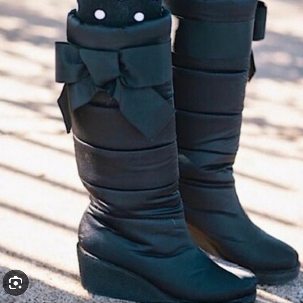♠️Kate Spade Cagney  black winter boots